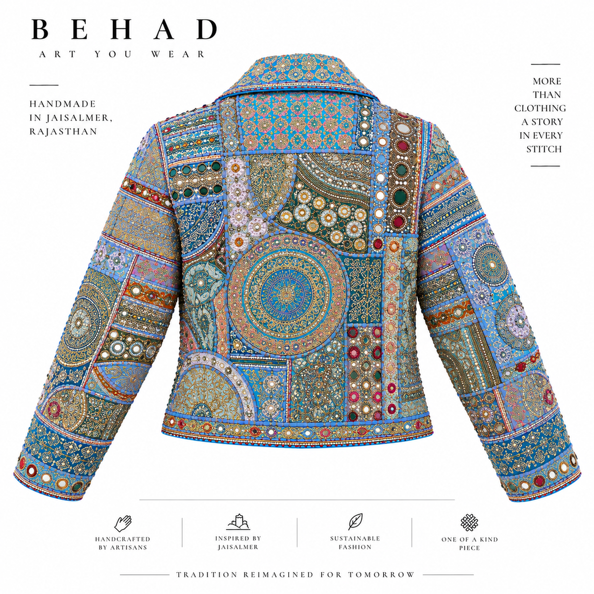 BEHAD — Neelam Mahal Jacket
