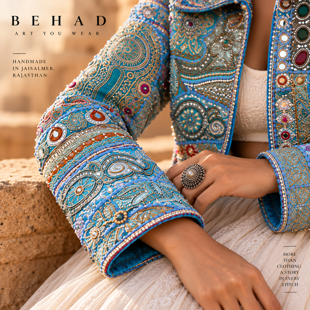 BEHAD — Neelam Mahal Jacket