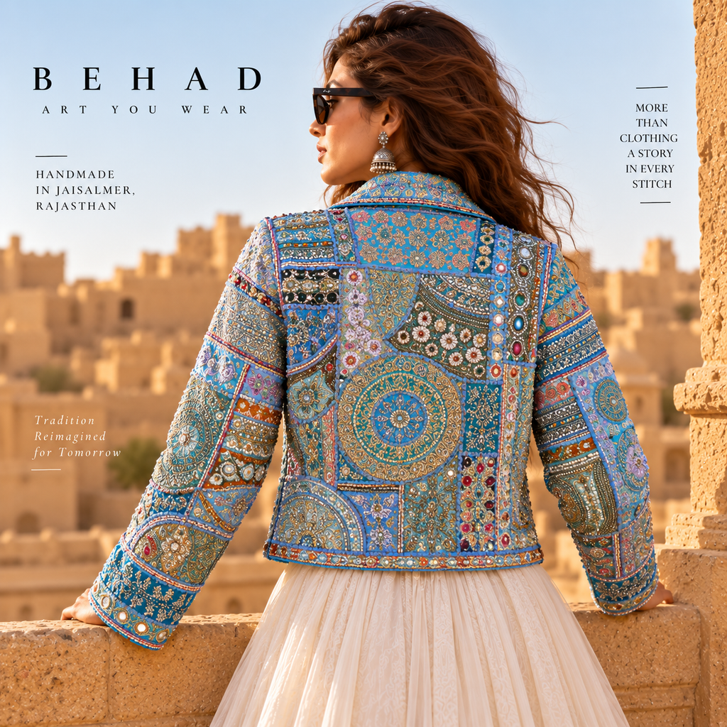 BEHAD — Neelam Mahal Jacket