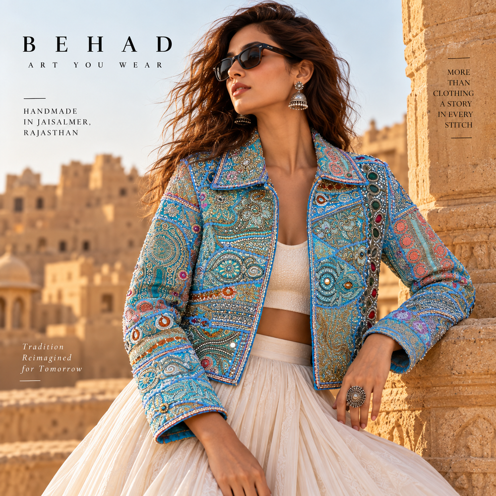 BEHAD — Neelam Mahal Jacket