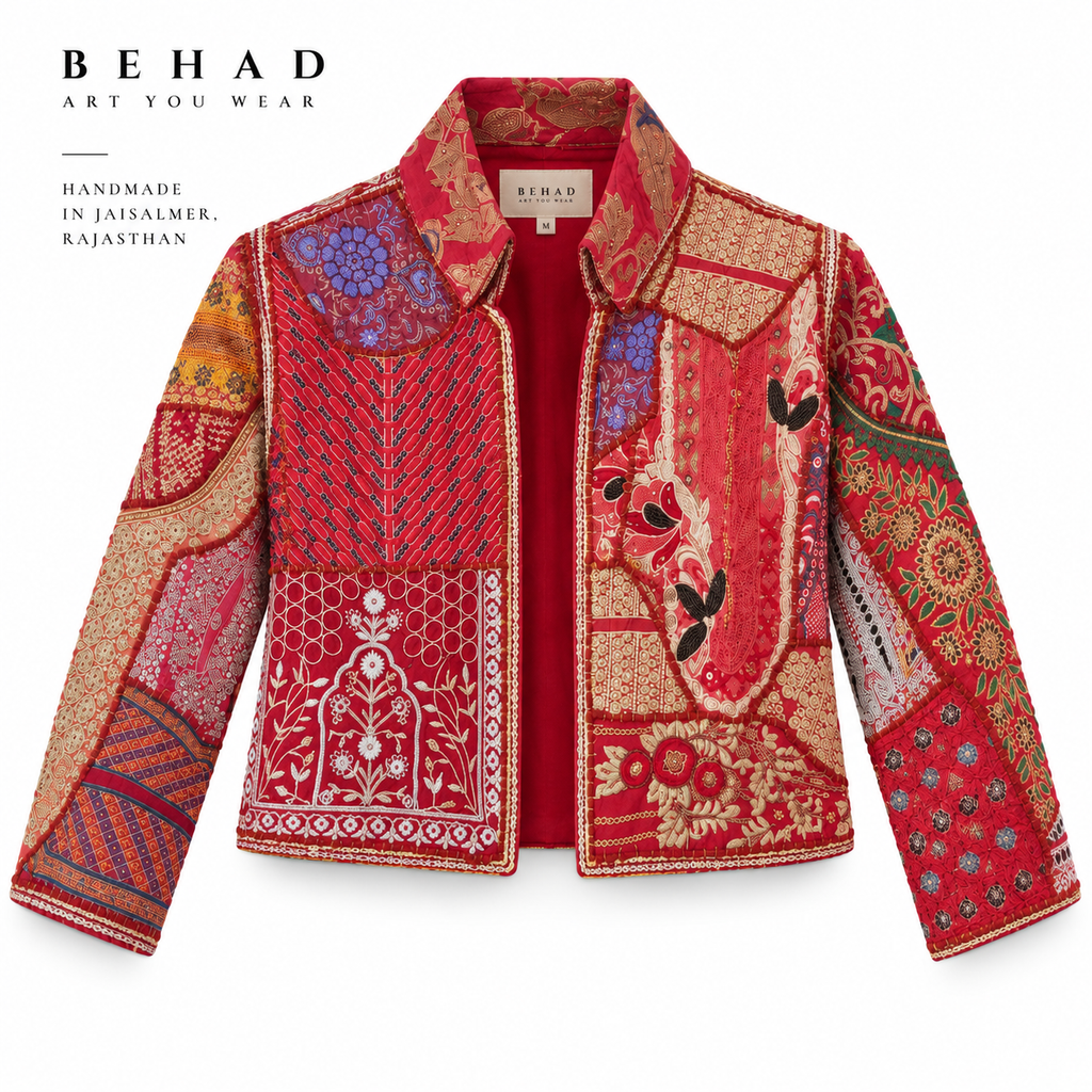 BEHAD — Laal Virasat Jacket