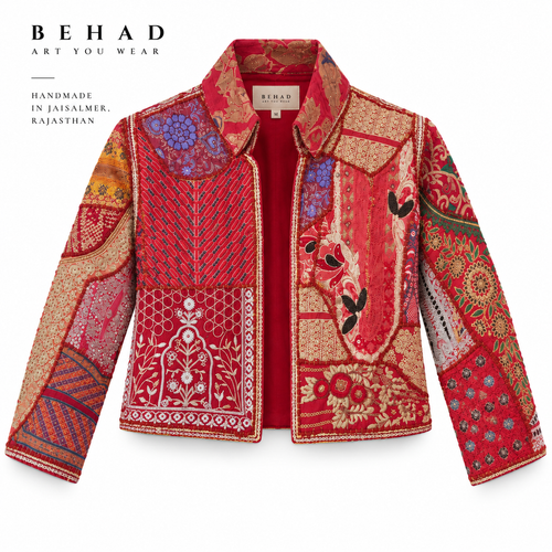 BEHAD — Laal Virasat Jacket