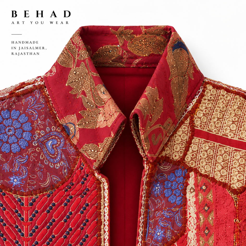 BEHAD — Laal Virasat Jacket
